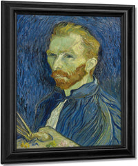 Self Portrait By Vincent Van Gogha Fine Art Print