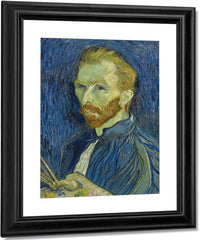 Self Portrait By Vincent Van Gogha Fine Art Print