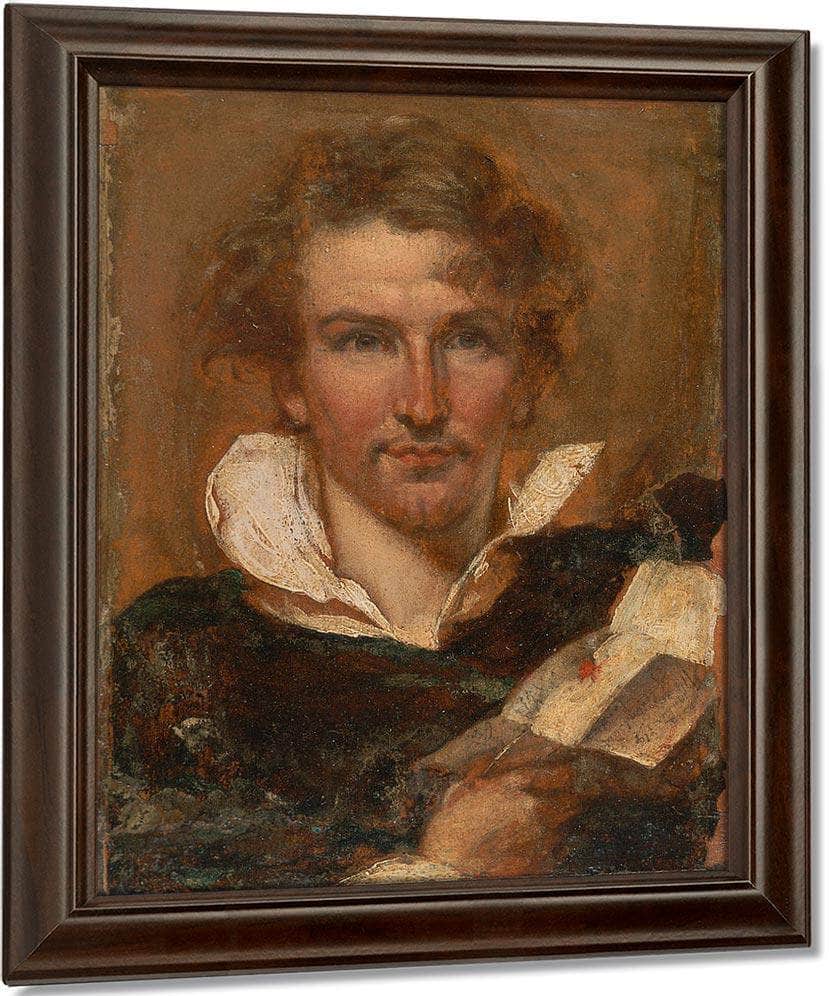 Self Portrait By William Etty Fine Art Print