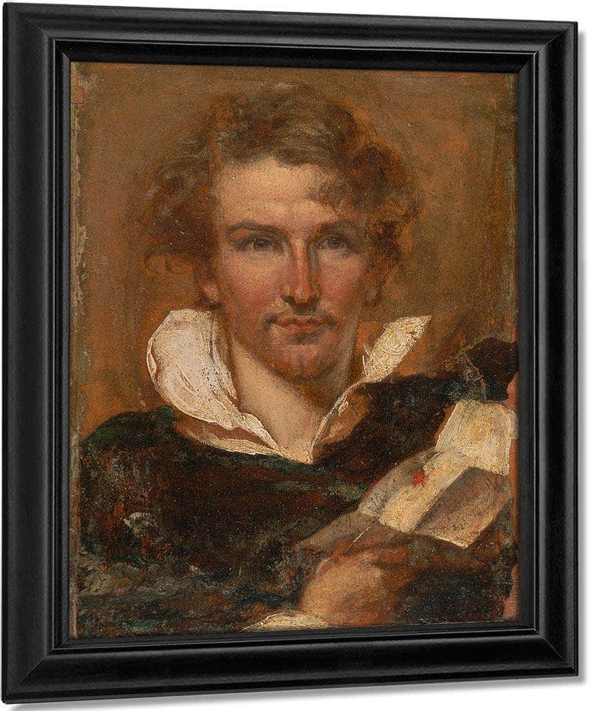 Self Portrait By William Etty Fine Art Print