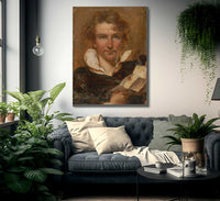 Self Portrait By William Etty Fine Art Print