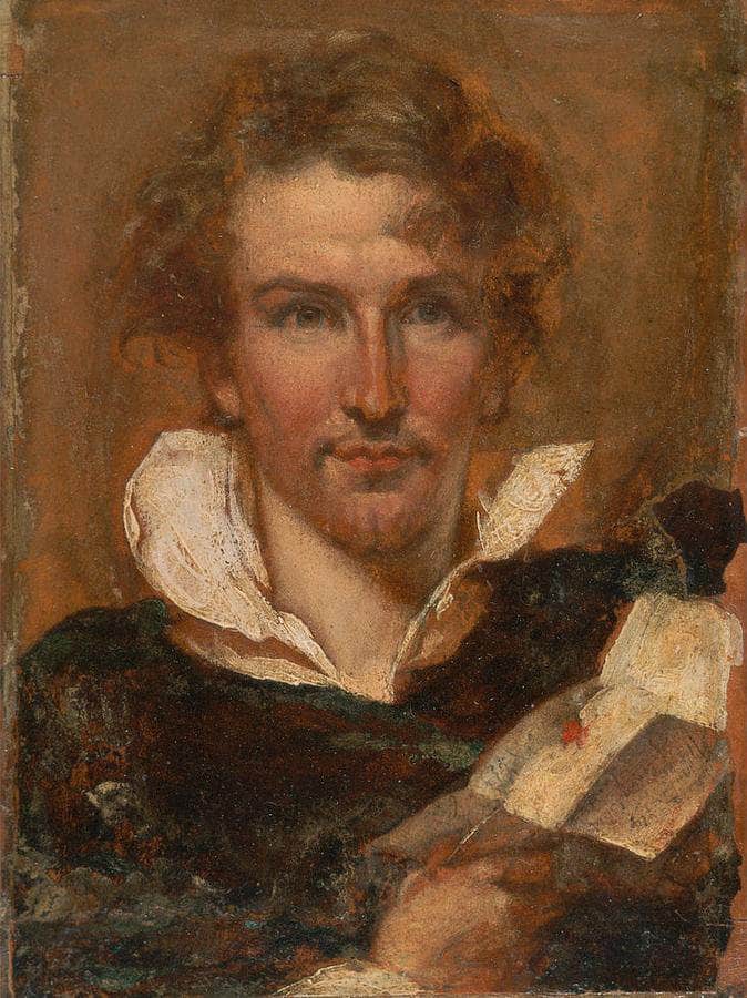 Self Portrait By William Etty Fine Art Print