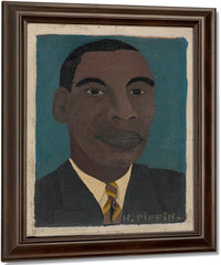 Self Portrait Ii By Horace Pippin Fine Art Print