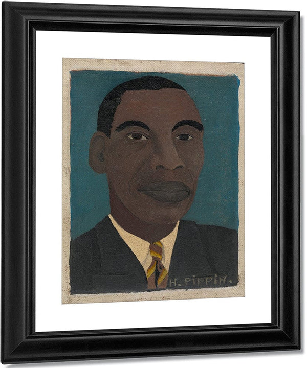 Self Portrait Ii By Horace Pippin Fine Art Print