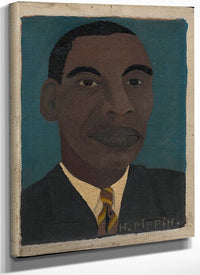 Self Portrait Ii By Horace Pippin Fine Art Print