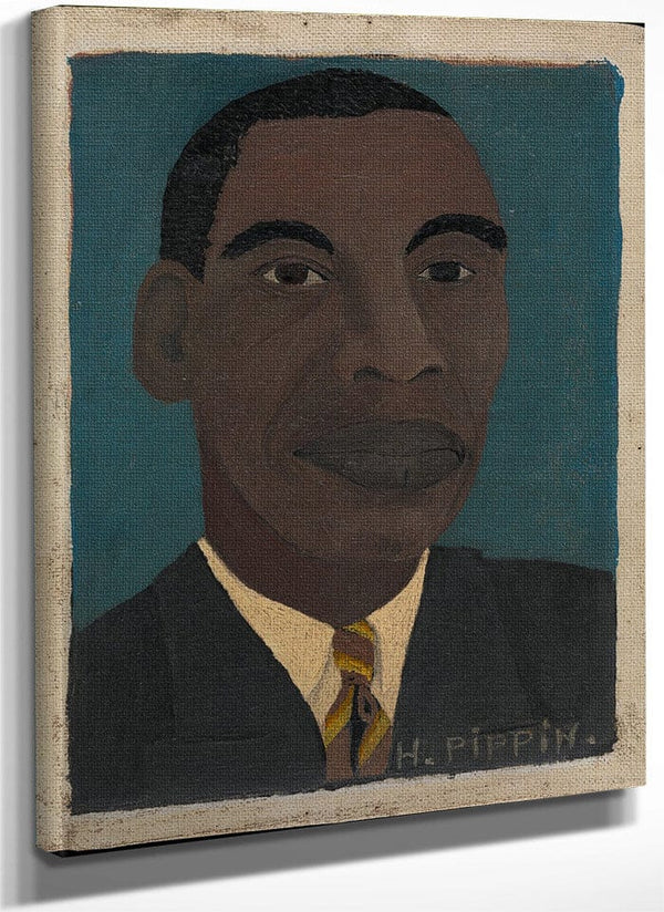 Self Portrait Ii By Horace Pippin Fine Art Print