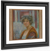 Self Portrait In 1924 By Alice Pike Barney Fine Art Print