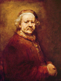 Self Portrait In At The Age Of 63 By Rembrandt Fine Art Print