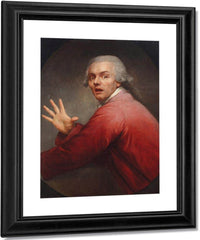 Self Portrait In Surprise And Terror 1791 By Joseph Ducreux Fine Art Print