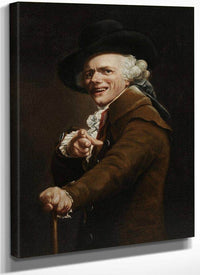 Self Portrait In The Guise Of A Mockingbird 1791 By Joseph Ducreux Fine Art Print