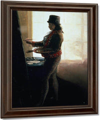Self Portrait In The Studio By Francisco De Goya Fine Art Print