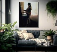 Self Portrait In The Studio By Francisco De Goya Fine Art Print