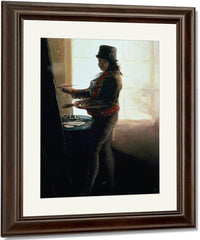 Self Portrait In The Studio By Francisco De Goya Fine Art Print