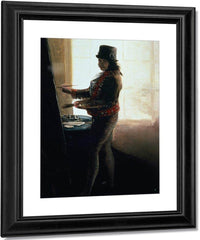 Self Portrait In The Studio By Francisco De Goya Fine Art Print
