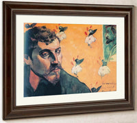 Self Portrait Les Miserables By Paul Gauguin Fine Art Print