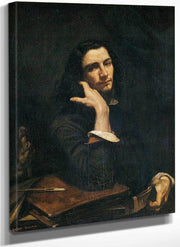 Self Portrait Man With Leather Belt By Gustave Courbet Fine Art Print