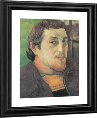 Self Portrait  To My Friend Cazziere By Paul Gauguin Fine Art Print
