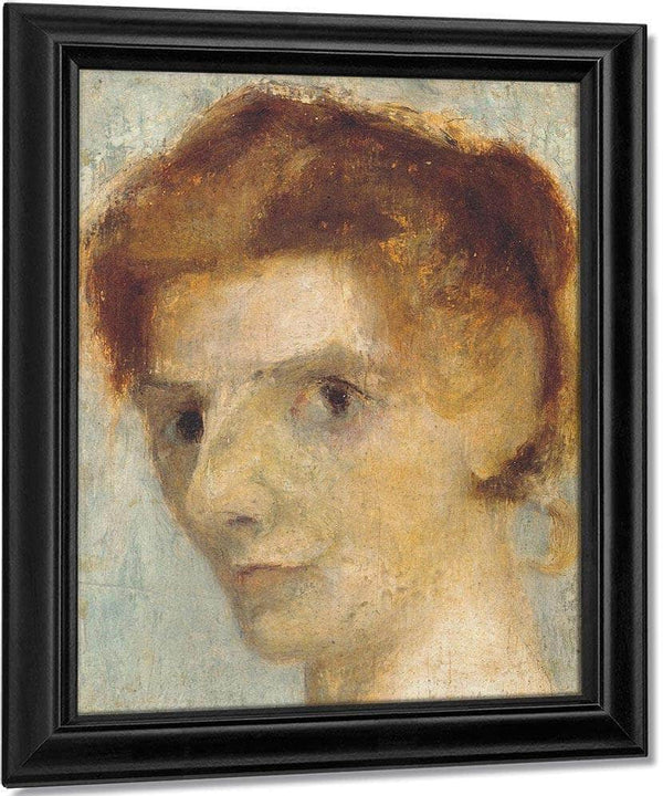 Self Portrait6 By Paula Modersohn Becker Fine Art Print