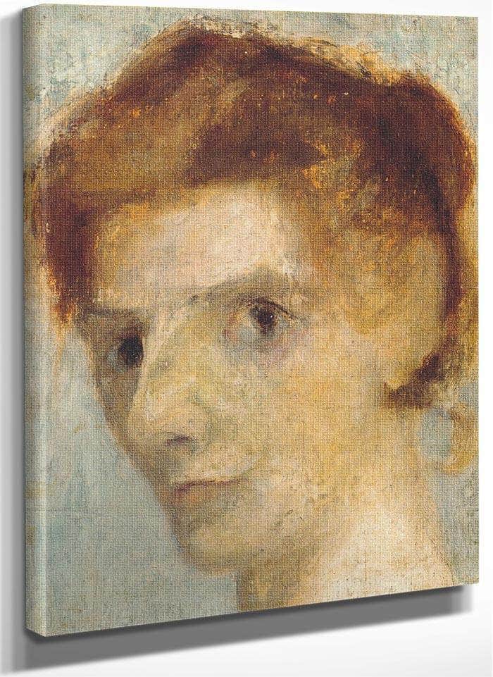 Self Portrait6 By Paula Modersohn Becker Fine Art Print