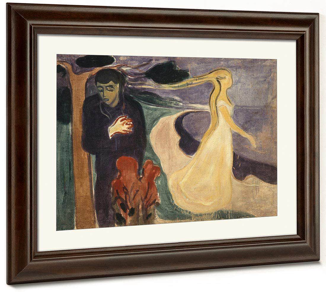 Separation 1896 96X127Cm Munch Museum M0024 3000X By Edvard Munch Fine Art Print