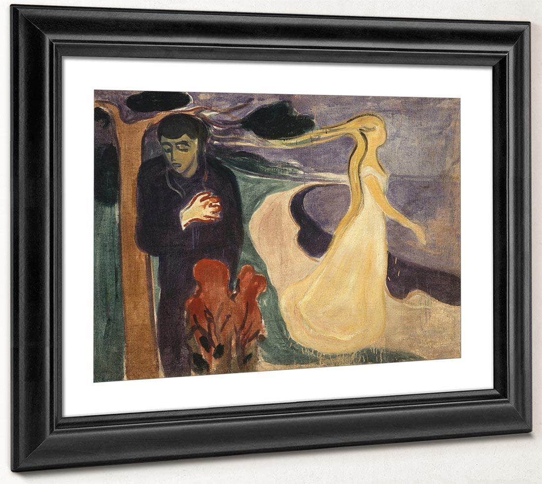 Separation 1896 96X127Cm Munch Museum M0024 3000X By Edvard Munch Fine Art Print