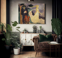 Separation 1896 96X127Cm Munch Museum M0024 3000X By Edvard Munch Fine Art Print