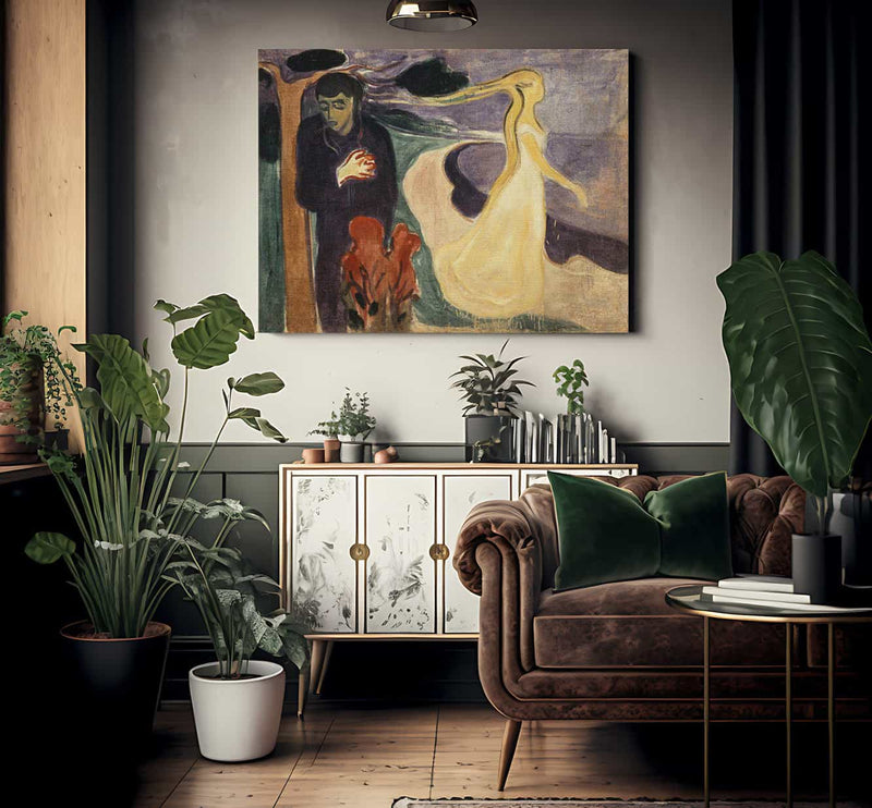 Separation 1896 96X127Cm Munch Museum M0024 3000X By Edvard Munch Fine Art Print