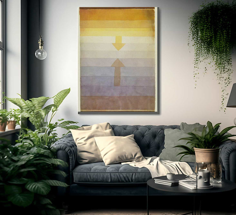 Separation In The Evening 1922 79 By Paul Klee Fine Art Print