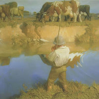 September Afternoon By N.C. Wyeth Fine Art Print
