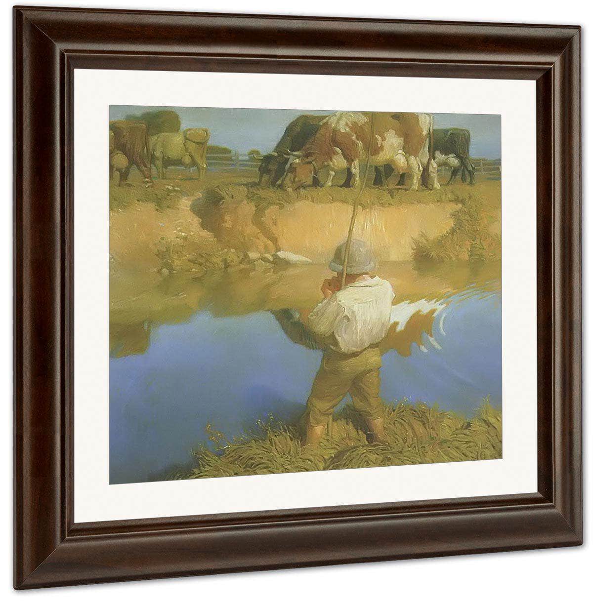 September Afternoon By N.C. Wyeth Fine Art Print