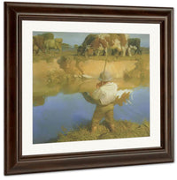 September Afternoon By N.C. Wyeth Fine Art Print