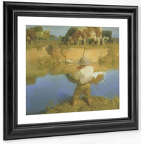 September Afternoon By N.C. Wyeth Fine Art Print