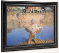 September Afternoon By NC Wyeth Fine Art Print