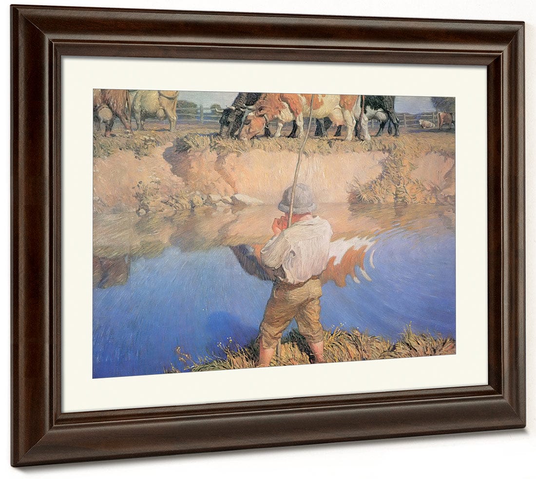 September Afternoon By NC Wyeth Fine Art Print