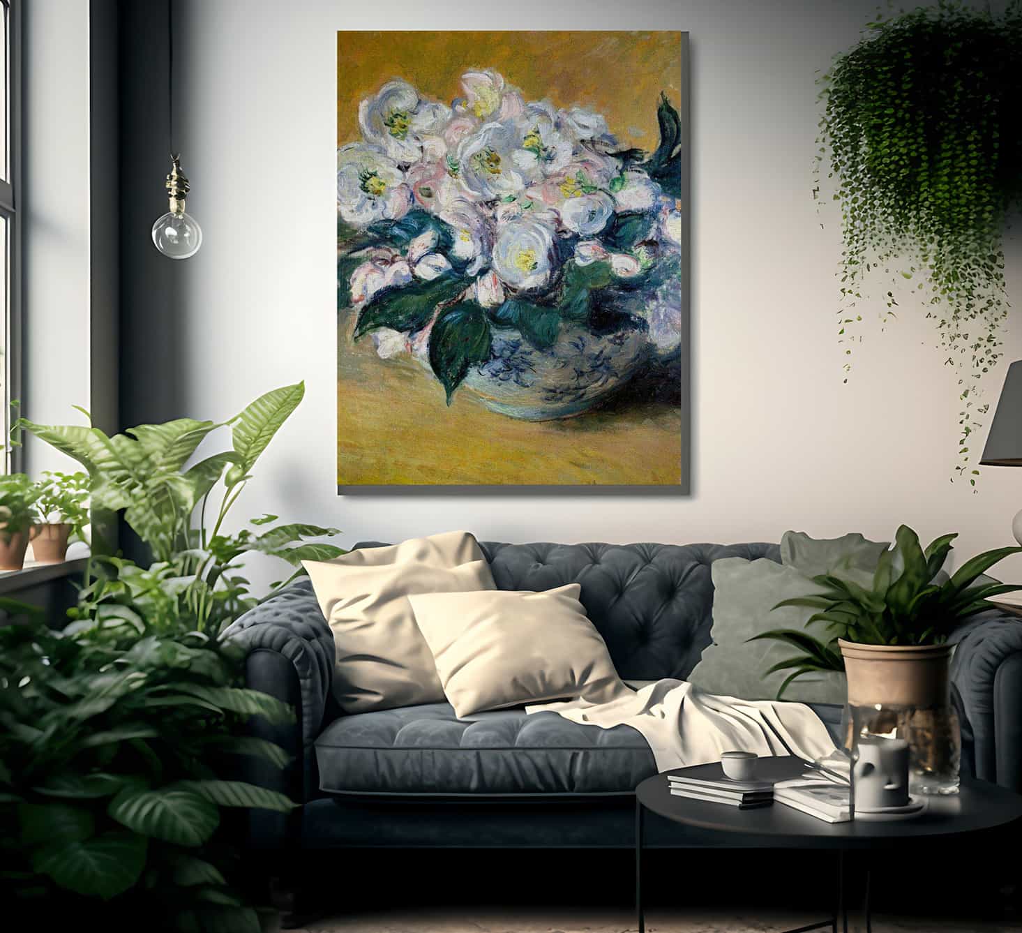Set Of Door Panels By Monet Claude 02 Fine Art Print