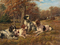 Setters At Rest By Edmund Henry Osthaus Fine Art Print