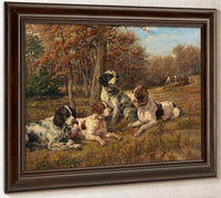 Setters At Rest By Edmund Henry Osthaus Fine Art Print