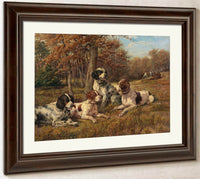 Setters At Rest By Edmund Henry Osthaus Fine Art Print
