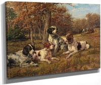 Setters At Rest By Edmund Henry Osthaus Fine Art Print