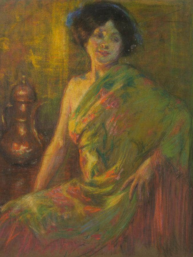Seville In Montmartre By Alice Pike Barney Fine Art Print