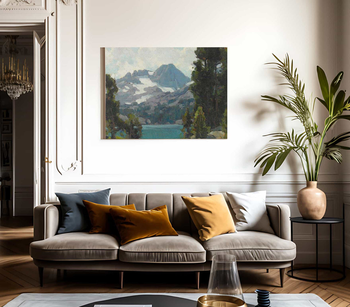 Shadow Lake By Edgar Payne Fine Art Print