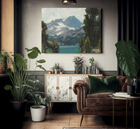 Shadow Lake By Edgar Payne Fine Art Print