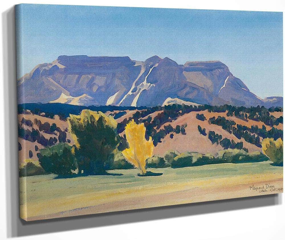 Shadow Side By Maynard Dixon Fine Art Print