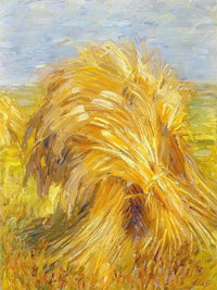Sheaves Of Grain By Franz Marc Fine Art Print