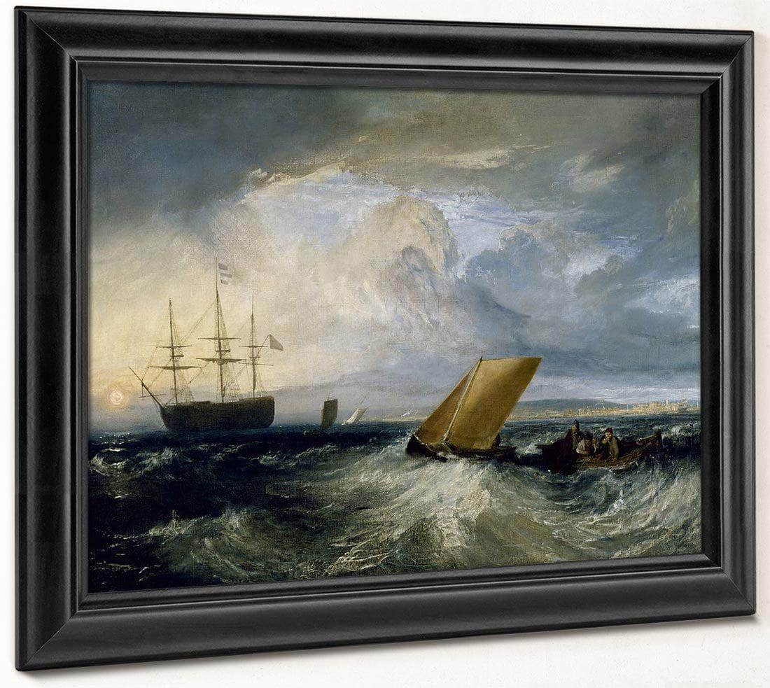 Sheerness As Seen From The Nore By Joseph Mallord William Turner Fine Art Print