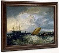 Sheerness As Seen From The Nore By Joseph Mallord William Turner Fine Art Print