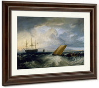 Sheerness As Seen From The Nore By Joseph Mallord William Turner Fine Art Print