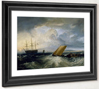 Sheerness As Seen From The Nore By Joseph Mallord William Turner Fine Art Print