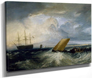 Sheerness As Seen From The Nore By Joseph Mallord William Turner Fine Art Print