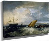 Sheerness As Seen From The Nore By Joseph Mallord William Turner Fine Art Print